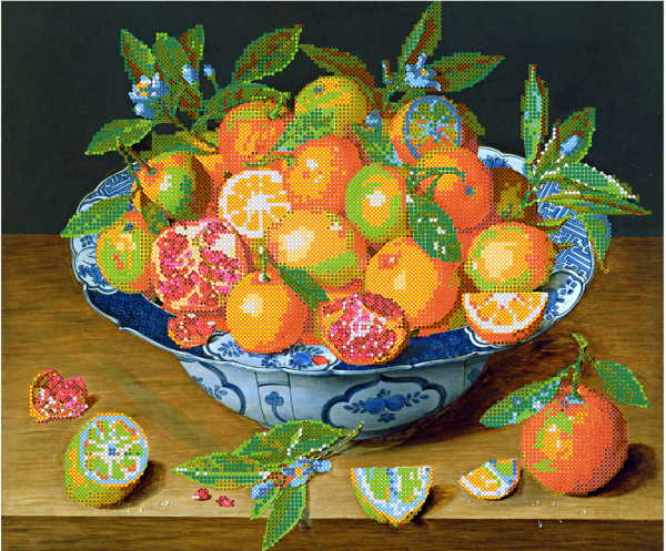 Набор для вышивки бисером PA-1251 Спелые апельсины