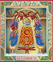Схема для вышивки бисером PA-1597 Божья матерь «Прибавление ума»